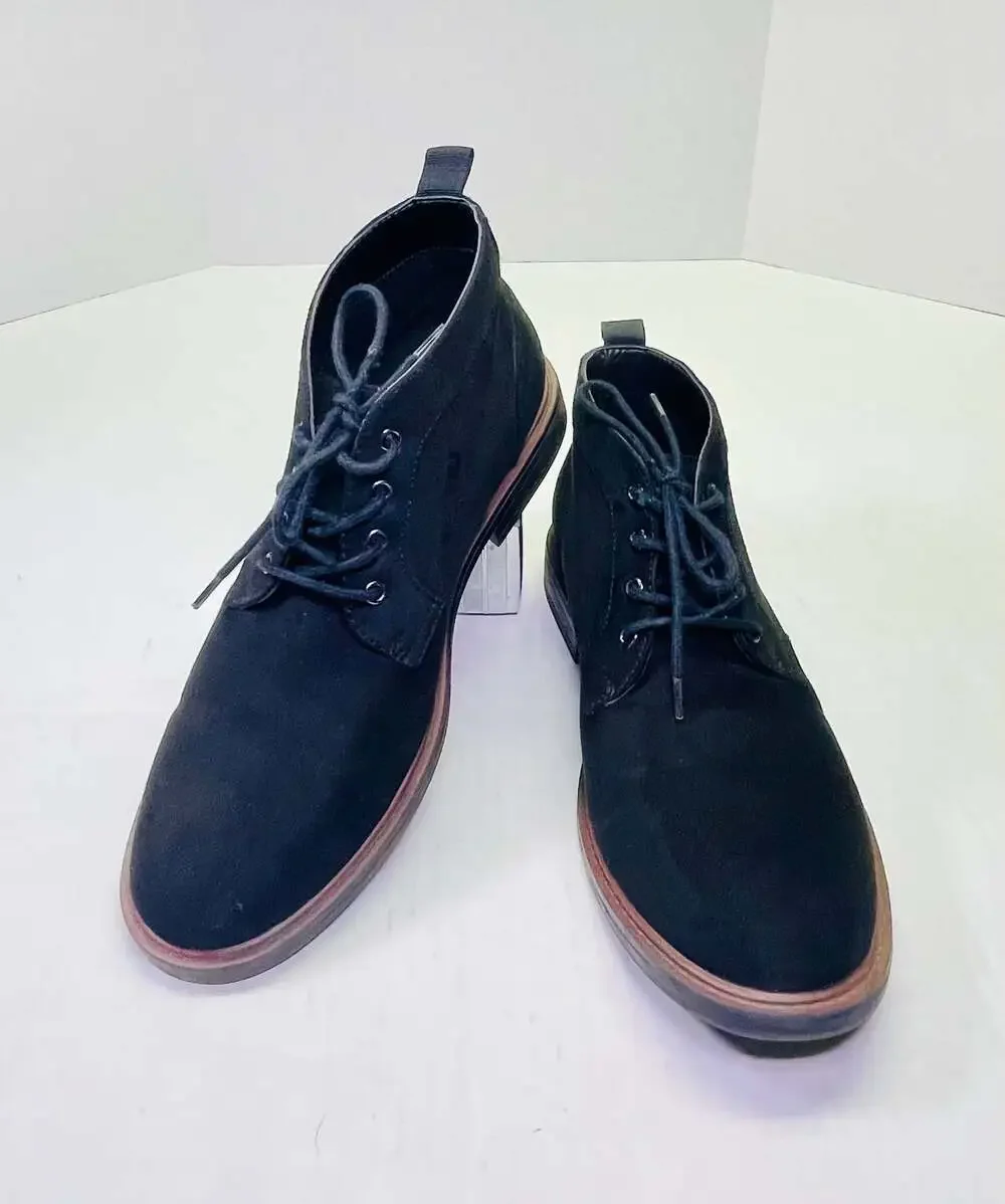 Alfani Aiden Black Suede Chukka Boots Men’s Size 9.5